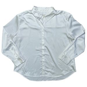 A New Day 100% Recycled Polyester Button Down Top
